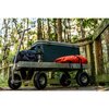 Kahuna Wagons Kahuna Wagons-Cypress Pull Wagon with UV Protected Self Draining Decking ALUM223